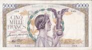 France 5000 francs 5000 Francs Victory - 10-12-1942 Serial D.924 -