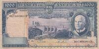 Angola 1000 escudos 1000 Escudos - A. Tomas - dam - 10-06-1970 - Serial 20tT -