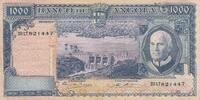 Angola 1000 escudos 1000 Escudos - A. Tomas - dam - 10-06-1970 - Serial 30tT -