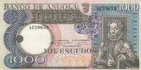 Angola 1000 escudos 1000 Escudos - L. de Camoes - Waterfalls - 10-06-1973 - Serial AE -