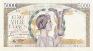 France 5000 francs 5000 Francs - Victory - 11-02-1943 - Serial D.1170 -