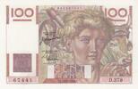 France 100 francs 100 Francs - Young farmer - 16-11-1950 - Serial D.379 -