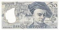 France 50 francs 50 Francs - Quentin de la Tour - 1990 - Serial V.59 -