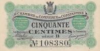 Algeria 50 centimes 50 Cents - Chambre de commerce of Constantine - 01-05-1915 - Serial B -