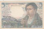 France 5 francs 5 Francs - Shepherd - 30-10-1947 - Serial O.151 -