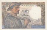 France 10 francs 10 Francs - Minor - 04-12-1947 - Serial Z.159 -