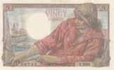 France 20 francs 20 Francs - fisherman - 19-05-1949 - Serial T.220 -