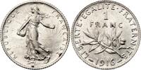 France 1 franc 1 Franc - Sower - 1916 - Silver -