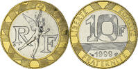 France 10 francs 10 Francs Genius of the Bastille - 1999 - BU -