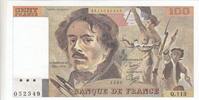 France 100 francs 100 Francs - Delacroix - 1986 - Serial Q.113 -