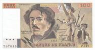 France 100 francs 100 Francs - Delacroix - 1987 - Serial P.127 -