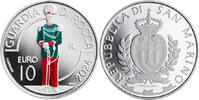 San Marino 10 euros Guardia di Rocca - 10 Euros color Silver 2024 -
