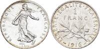 France 1 franc 1 Franc - Sower - 1916 - Silver -