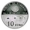 San Marino 5 2000 years of Tiberio's bridge Rimini - 10 Euros Silver 2014 -