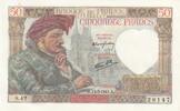 France 50 francs 50 Francs - Jacques Coeur - 13-03-1941 - Serial S.42 -