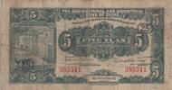 China 5 yuan 5 Yuan - Agricultural and Industrial Bank of China - 1932 - Serial 395511 -