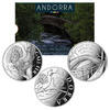 Andorra 1.25 euros Blister 2 X 1.25 euro 2023 - Capercaillie and San Antoni de la Grella Bridge -