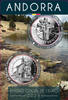 Andorra Blister 2 X 1.25 euro 2024 - Seven-branched cross and Sanctuary of the Mother of God of Canòlich -