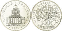France 100 francs 100 Francs Pantheon - 1985 - Silver - from UNC set -