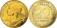 France 20 centimes 20 Centimes Marianne - 1987 - From Box Set -