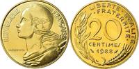 France 20 centimes 20 Centimes Marian - 1988 - From Box Set -