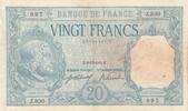 France 20 francs 20 Francs - Bayard - 02-11-1916 - Serial Z.830 -