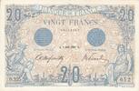 France 20 francs 20 Francs - Blue - 06-04-1906 - Serial O.325 -