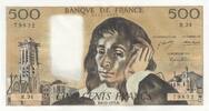 France 500 francs 500 Francs - Pascal - 06-12-1973 - Serial R.34 -