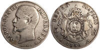 France 5 francs 5 Francs Napoléon III - 1856 BB - Silver -