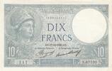 France 10 francs 10 Francs - Minerva - 17-12-1936 - Serial S.67730 -