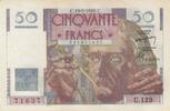France 50 francs 50 Francs - Le Verrier - 19-05-1949 - Serial U.129 -