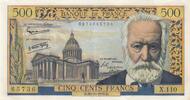 France 500 francs 500 Francs - Victor Hugo - 30-10-1958 - Serial X.110 -