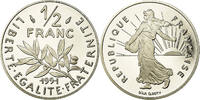 France 50 centimes 1/2 franc Sower - 1991 - Proof -