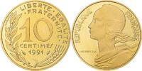 France 10 centimes 10 centimes Marianne - 1991 - Proof -