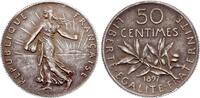 France 50 centimes 50 Centimes Semeuse - 1897 - Flan Mat -