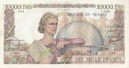 France 10000 francs 10000 Francs - French genius - 30-11-1950 - Serial J.1024 -