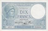 France 10 francs 10 Francs - Minerva - 02-01-1941 - Serial Y.82932 -