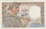 France 10 francs 10 Francs - Minor - 22-06-1944 - Serial W.88 -