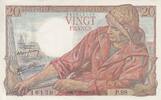 France 20 francs 20 Francs - fisherman - 07-10-1943 - Serial P.98 -