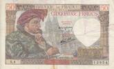 France 50 francs 50 Francs - Jacques Coeur - 13-06-1940 - Serial S.4 -