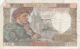 France 50 francs 50 Francs - Jacques Coeur - 08-01-1942 - Serial J.161 -
