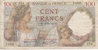 France 100 francs 100 Francs - Sully - 19-10-1939 - Serial P.3303 -