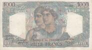 France 1000 francs 1000 Francs - Minerva and Hercules - 05-05-1948 - Serial E.417 -