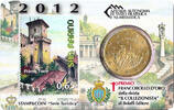 San Marino 50 centimes Prima Torre - 50 centimes 2012 Coincard + Stamp -