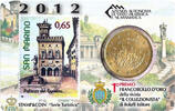 San Marino 50 centimes Palazzo del Governo - 50 centimes 2012 Coincard + Stamp -