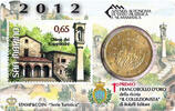 San Marino 50 centimes Chiesa dei Cappuccini - 50 centimes 2012 Coincard + Stamp -