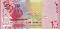 Saint Thomas and Prince 10 dobras 10 Dobras - Butterfly - Bird - 23-12-2020 - Serial AB -