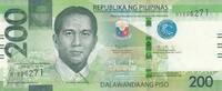 Philippines 200 pesos 200 Pesos - Diosdado P. Macapagal - 2020 - Serial BY -