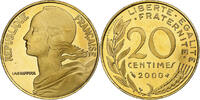 France 20 centimes 20 Centimes Marianne - 2000 Proof - From Proof Set -