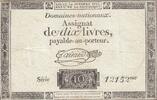 France 10 livres 10 Livres - Watermark Republique - French Revolution - 24-10-1792 - Serial 12152 -